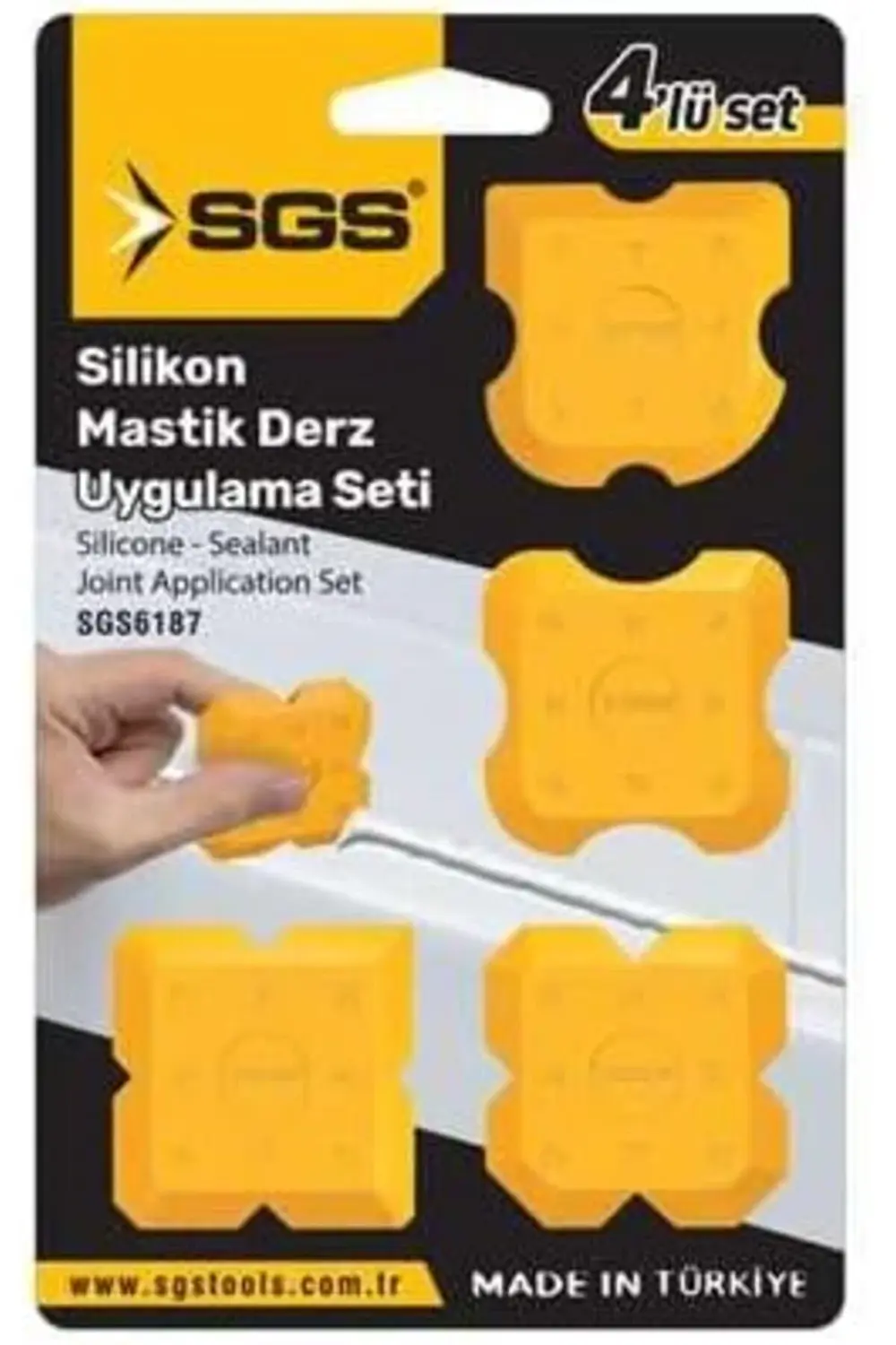 trendyvision Silikon ve Mastik için Derz Çekme Aparatı, Profesyon