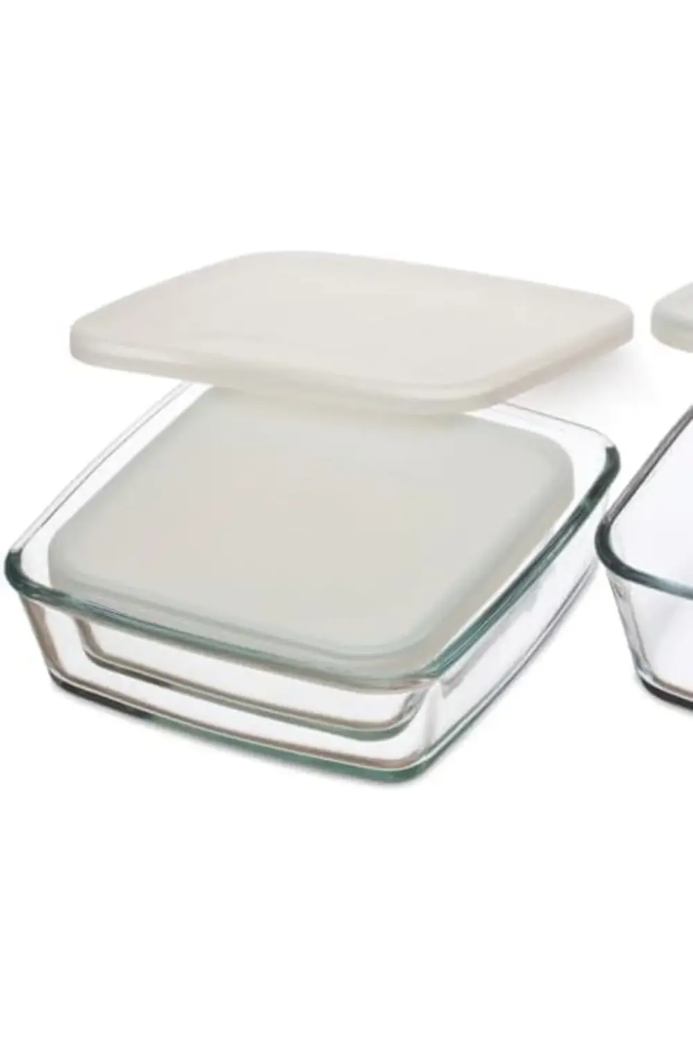 trendyvision SIMAX Kare 3’lü Saklama Kabı Seti – Borosilikat Cam