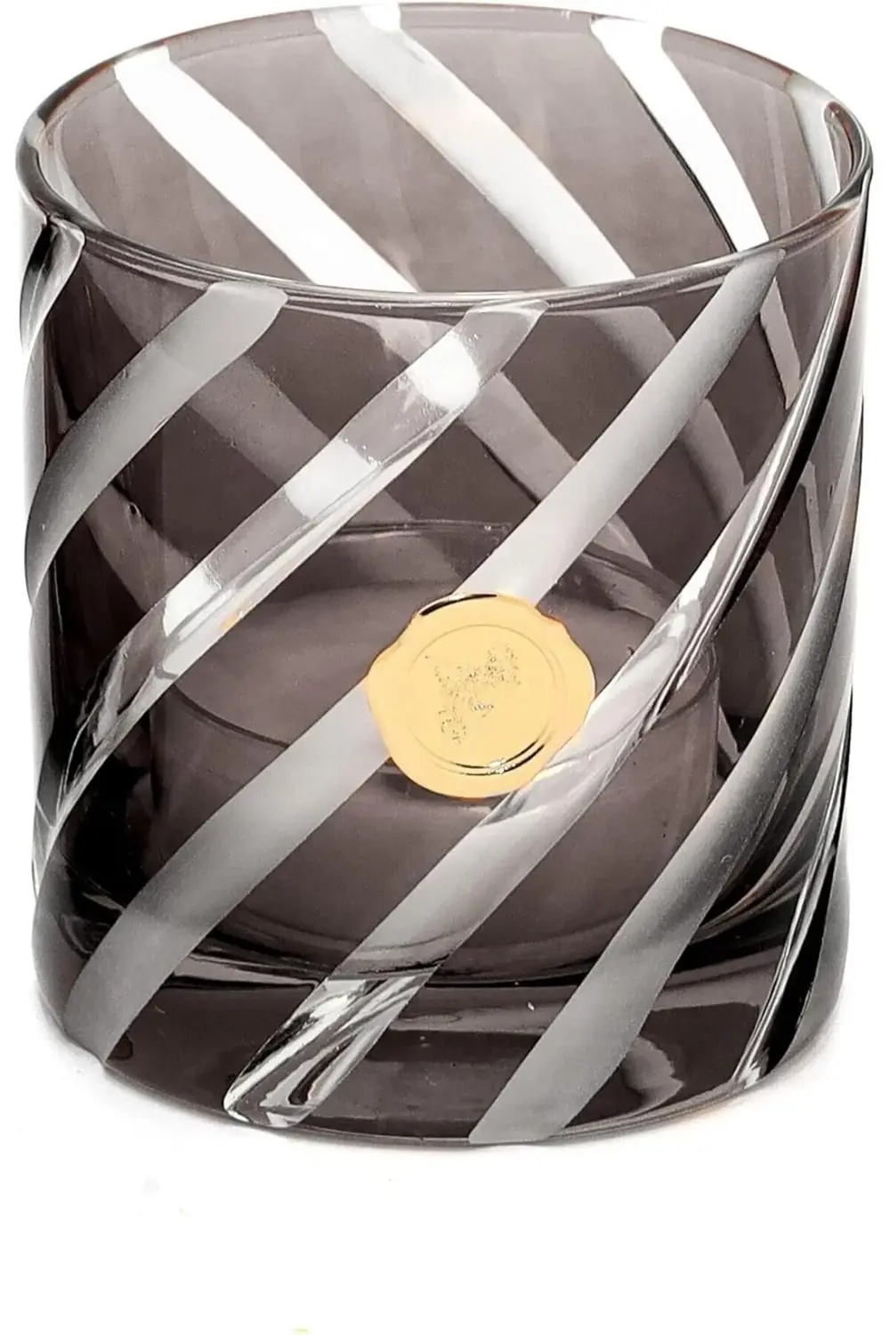 trendyvision Siyah Spiral Kesme Cam Mumluk buyflicker 395519