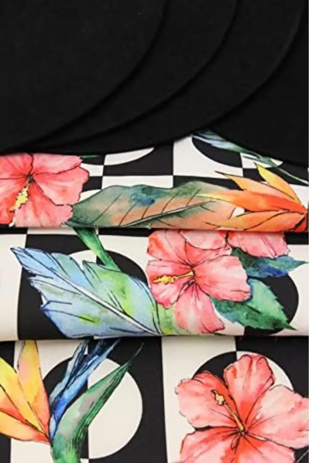 trendyvision - SİYAH&BEYAZ EGOMETRİK ARKA PLAN buyflicker 395519