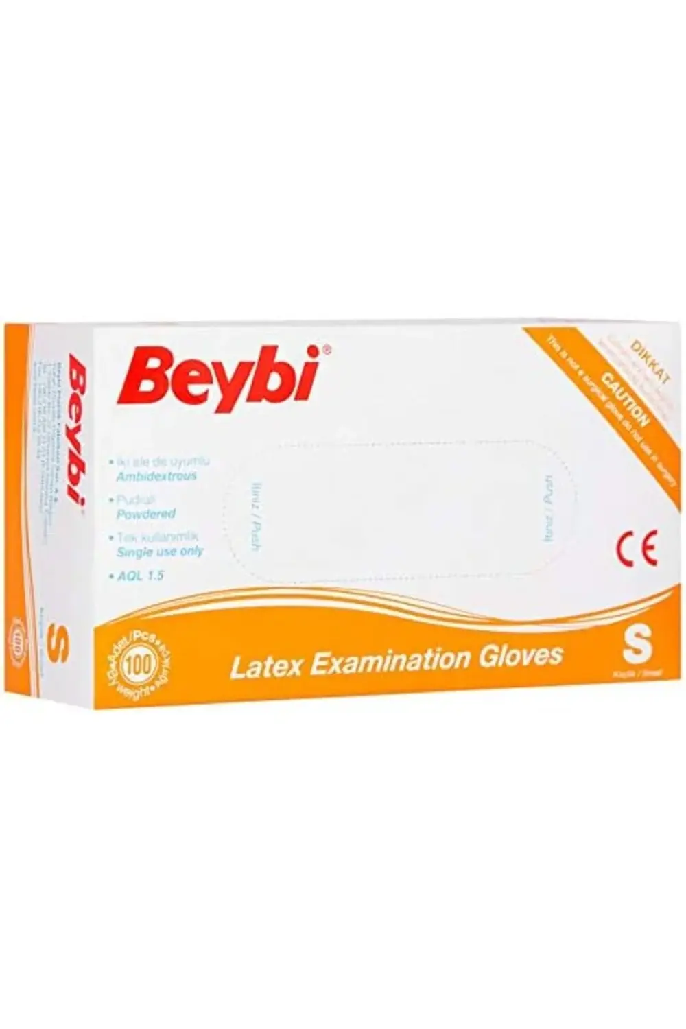trendyvision Small (Küçük Boy) Pudralı Muayne Eldiveni 100'lü Pak