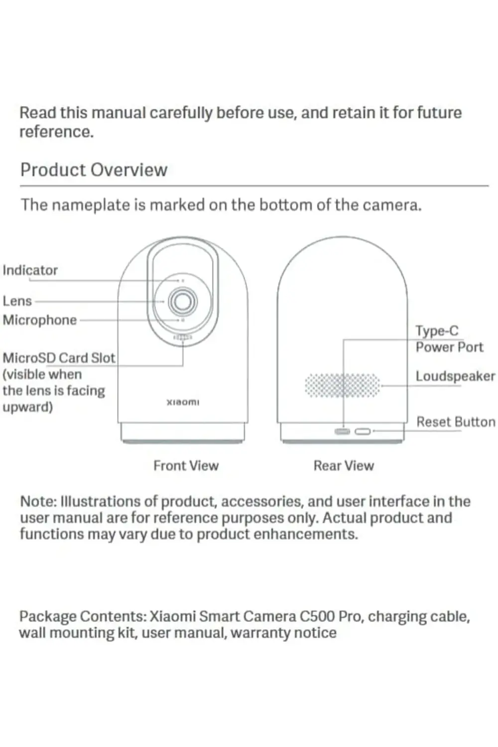 trendyvision Smart Camera C500 Pro IP Wi-Fi Güvenlik Kamerası Bey