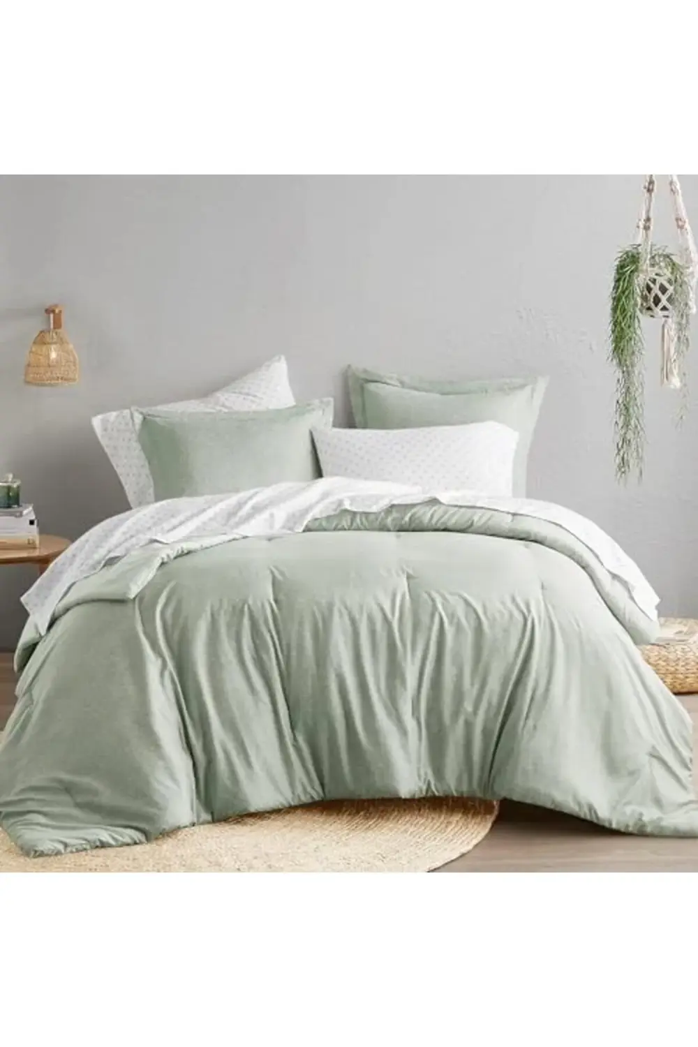 trendyvision Spaces İkiz Yorgan Seti - 2 adet (1 Mikrofiber Yorga