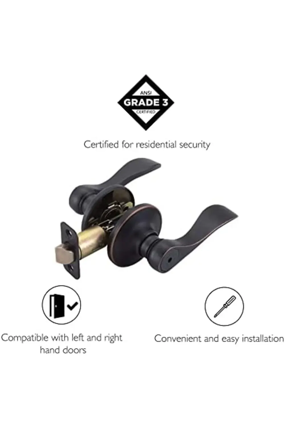 trendyvision Springdale 2 yollu kilitleme, görüş koruması, dalga,