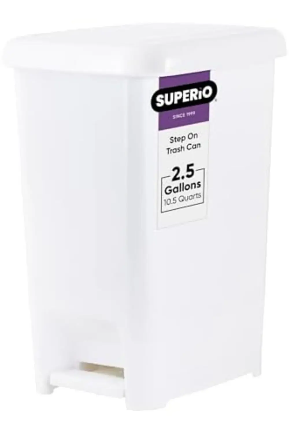 trendyvision Superio Plastik Mini Çöp Tenekesi, Ayak Pedallı, Aya