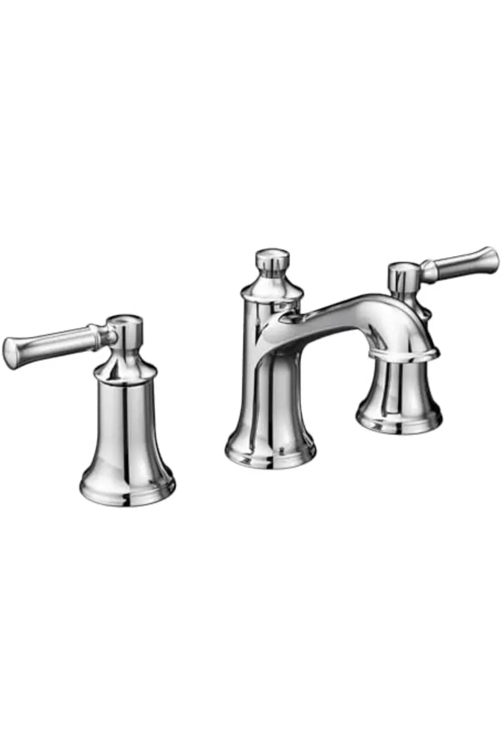 trendyvision T6805 Dartmoor Two-Handle Low Arc Bathroom without V