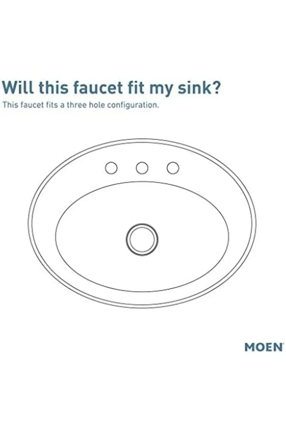 trendyvision T6805BL Dartmoor İki Kollu Geniş Banyo Musluğu, Valf