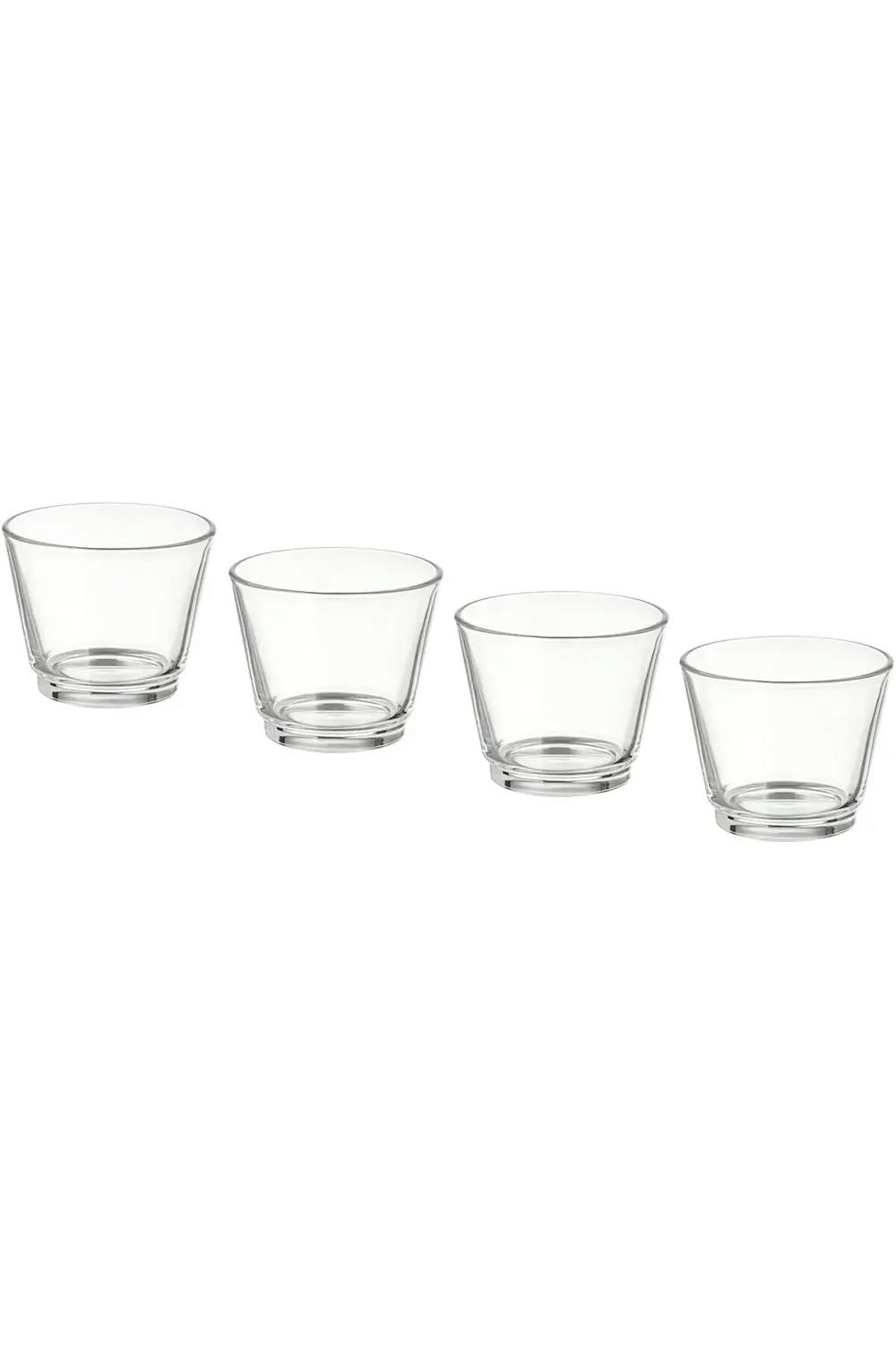 trendyvision Tealight mumluk, cam, gıda servisi için kullanılabil