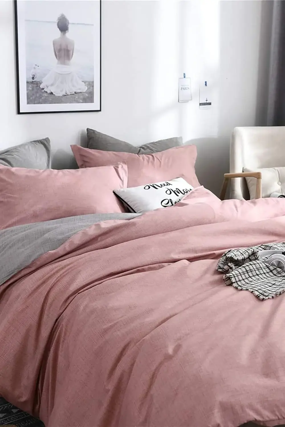 trendyvision Tek Kişilik Çift Taraflı Nevresim Takımı - Lastikli