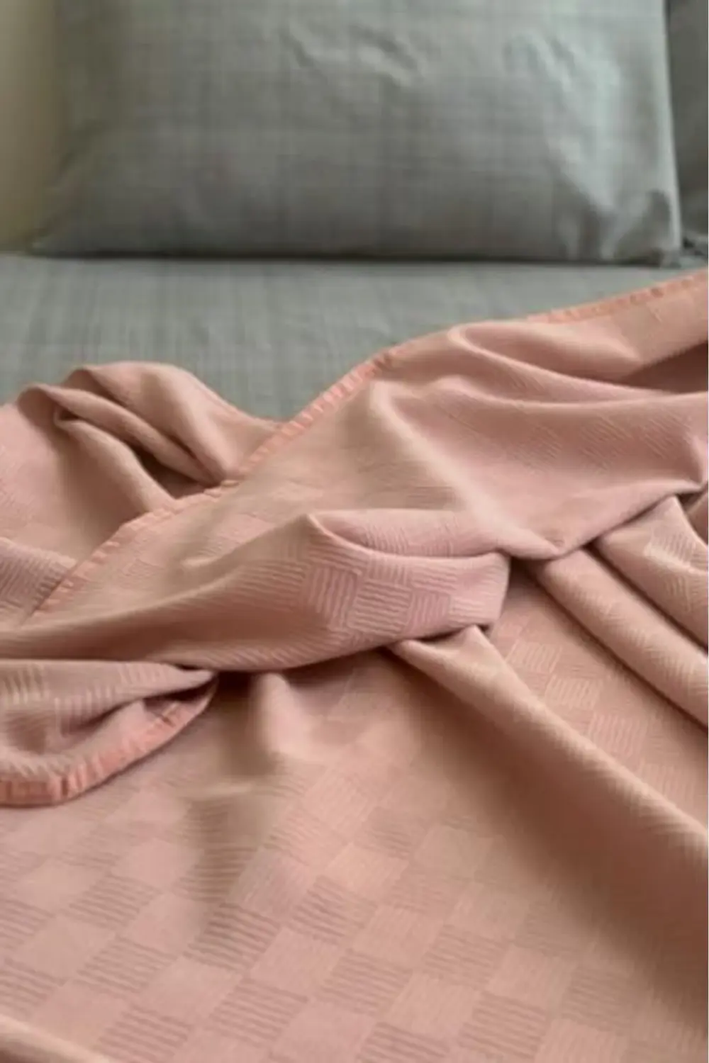 trendyvision Tek Kişilik Doğal Pamuk Pike Pudra, Dört Mevsim Pike