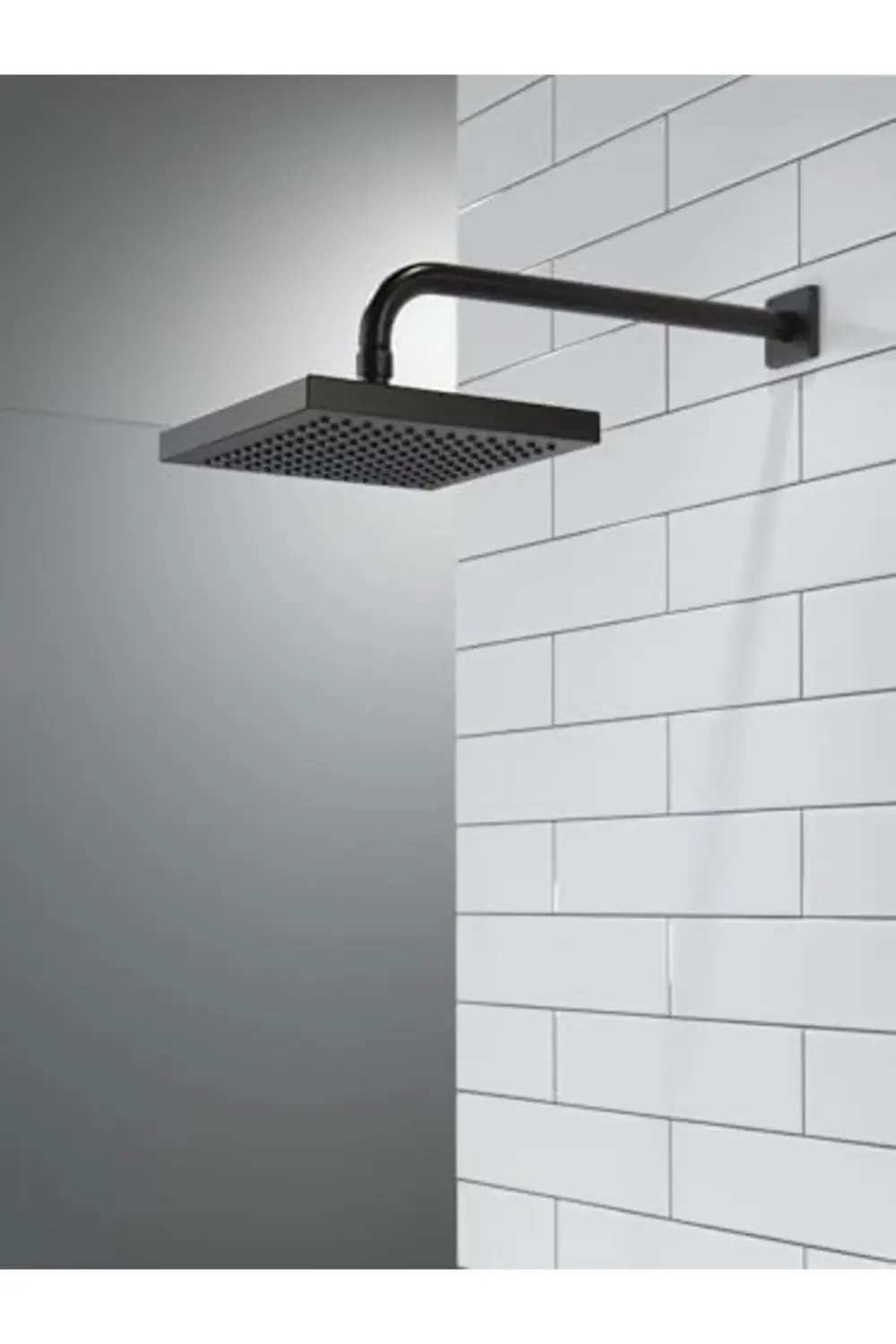 trendyvision Tek Sprey Yağmur Duş Başlığı Siyah, Yağış Duş Başlığ