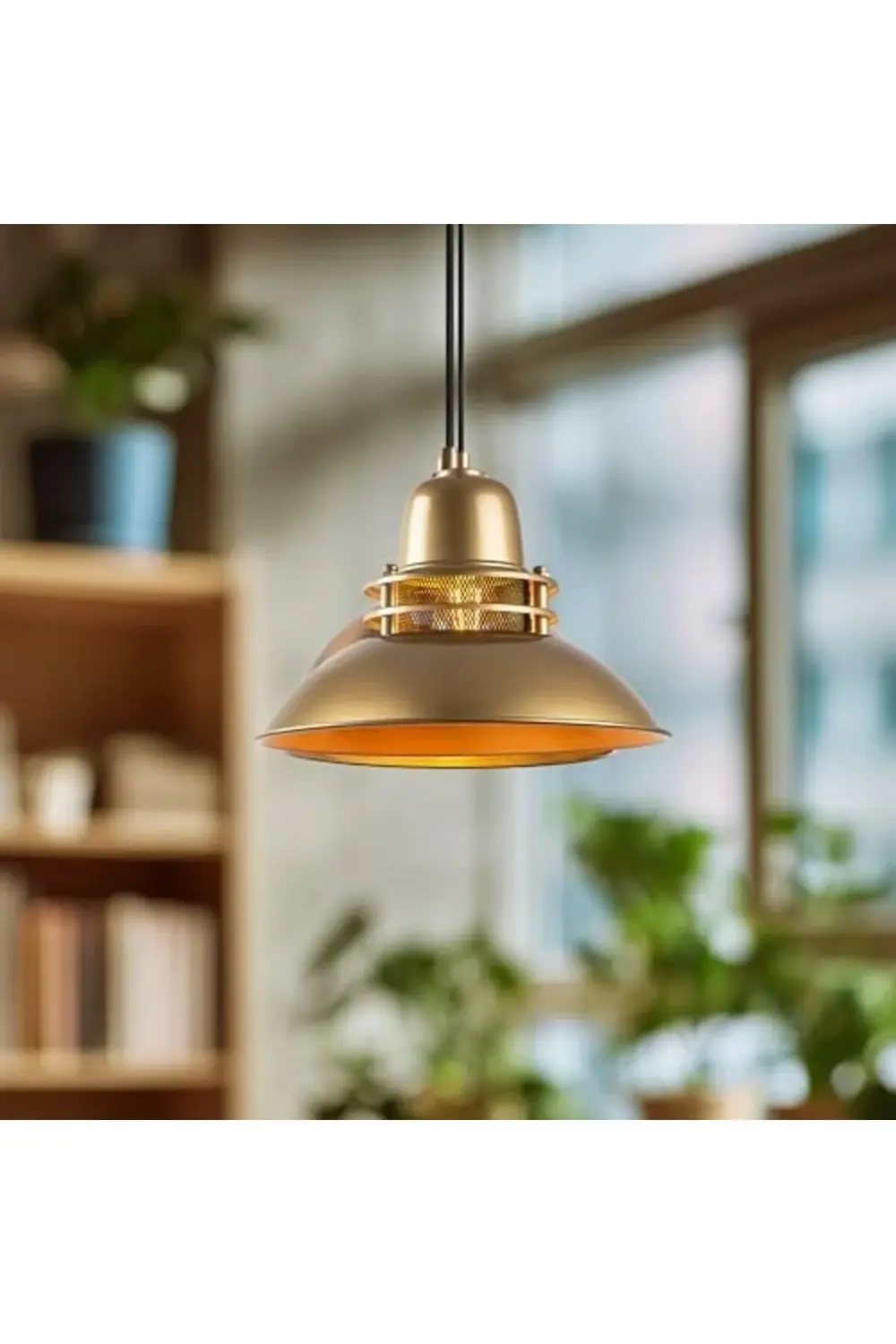 trendyvision Tekli Sarkıt Aydınlatma Metal Sıvama, Ev, Ofis, Cafe