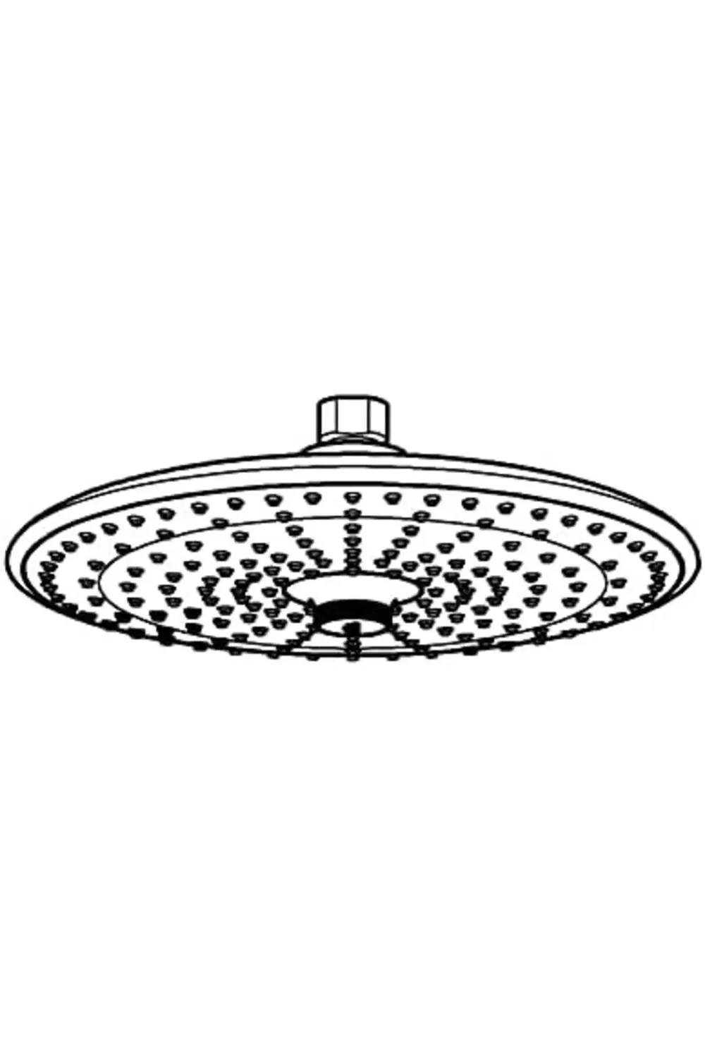 trendyvision Tepe Duşu 26 cm 3 Akışlı Euphoria Krom - 26455000 bu