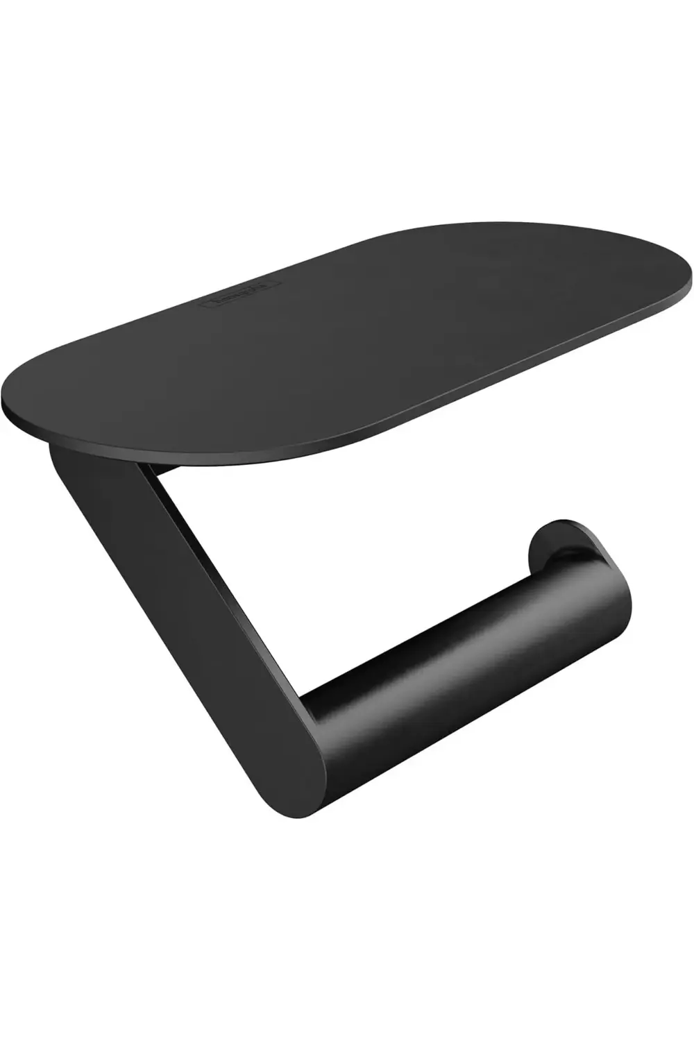 trendyvision tuvalet kağıdı tutucu, raflı, 23 cm, mat siyah buyfl