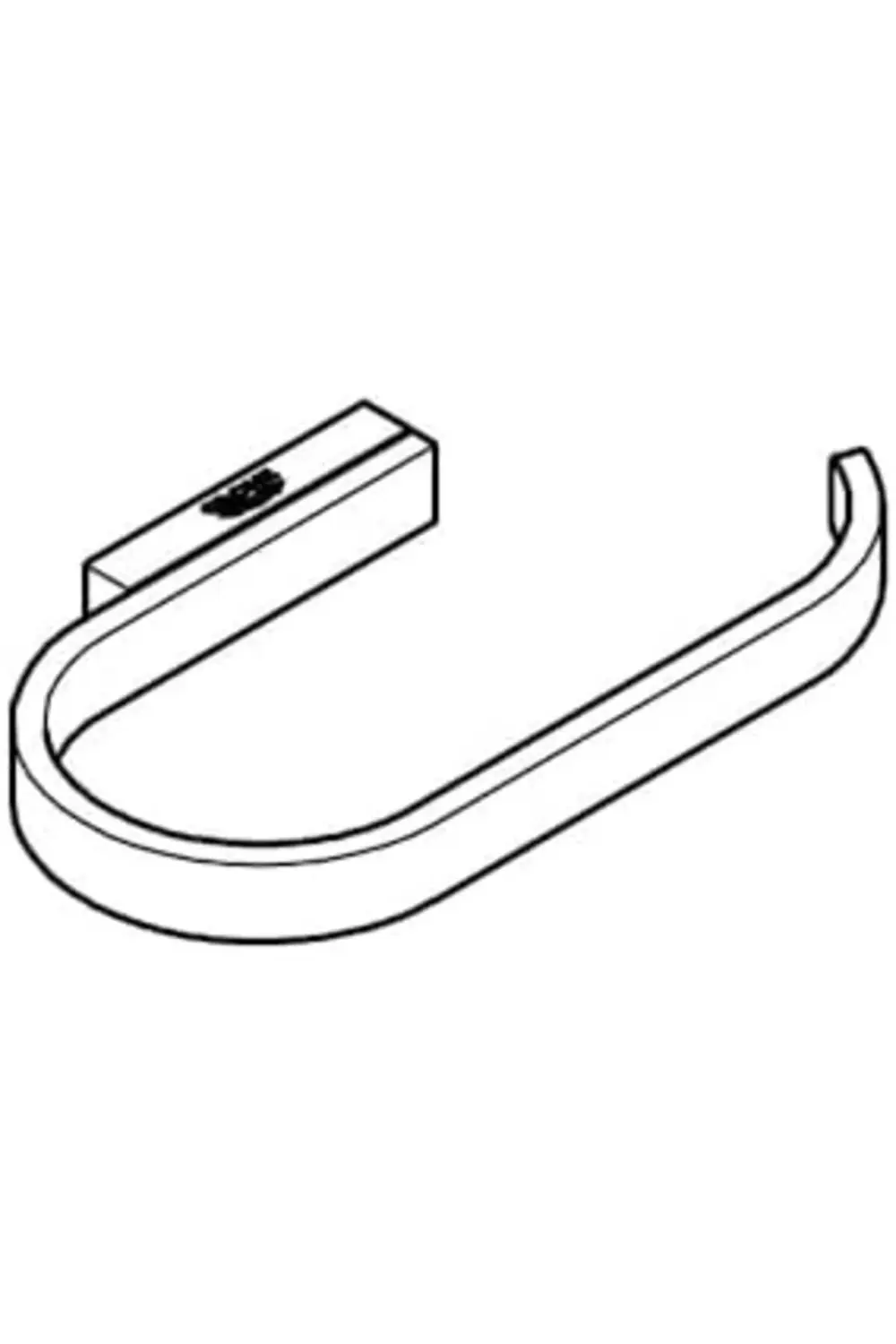 trendyvision Tuvalet Kağıtlığı Brushed Hard Graphite 41068AL0 buy