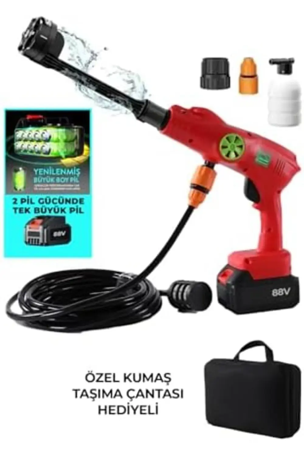 trendyvision Ultra 1 90 Bar 88W Yüksek Basınçlı Yıkama Makinesi b