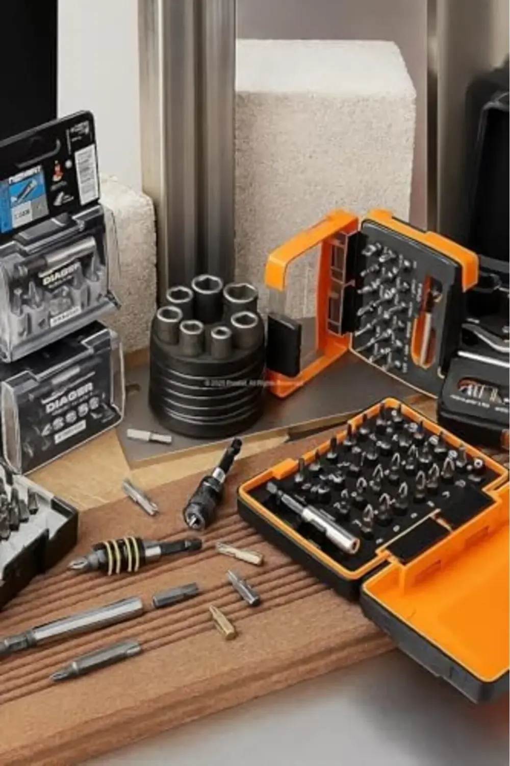 trendyvision USH 36 Parça Vidalama Ucu Seti, Manyetik Bit Tutucu,