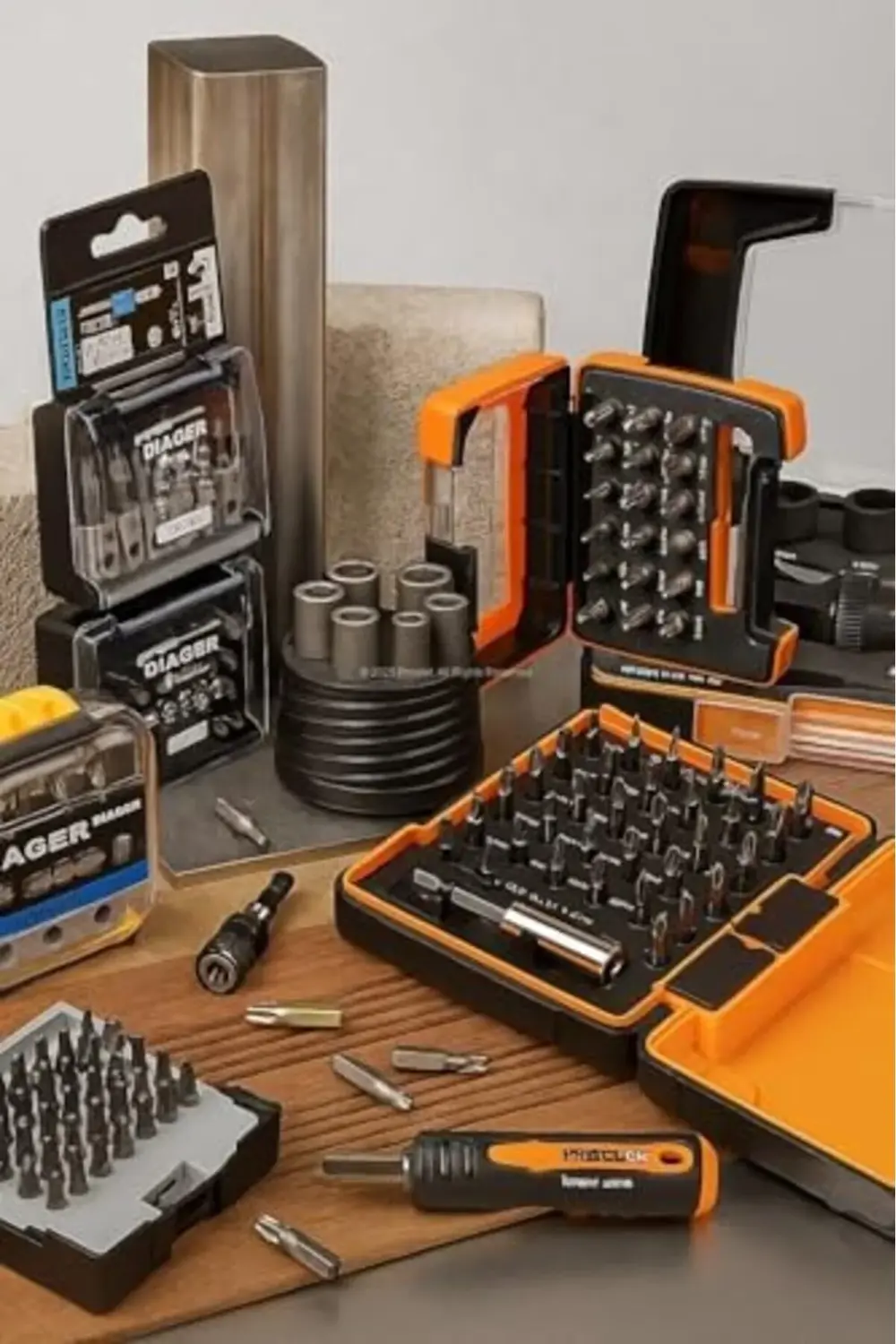 trendyvision USH 36 Parça Vidalama Ucu Seti, Manyetik Bit Tutucu,