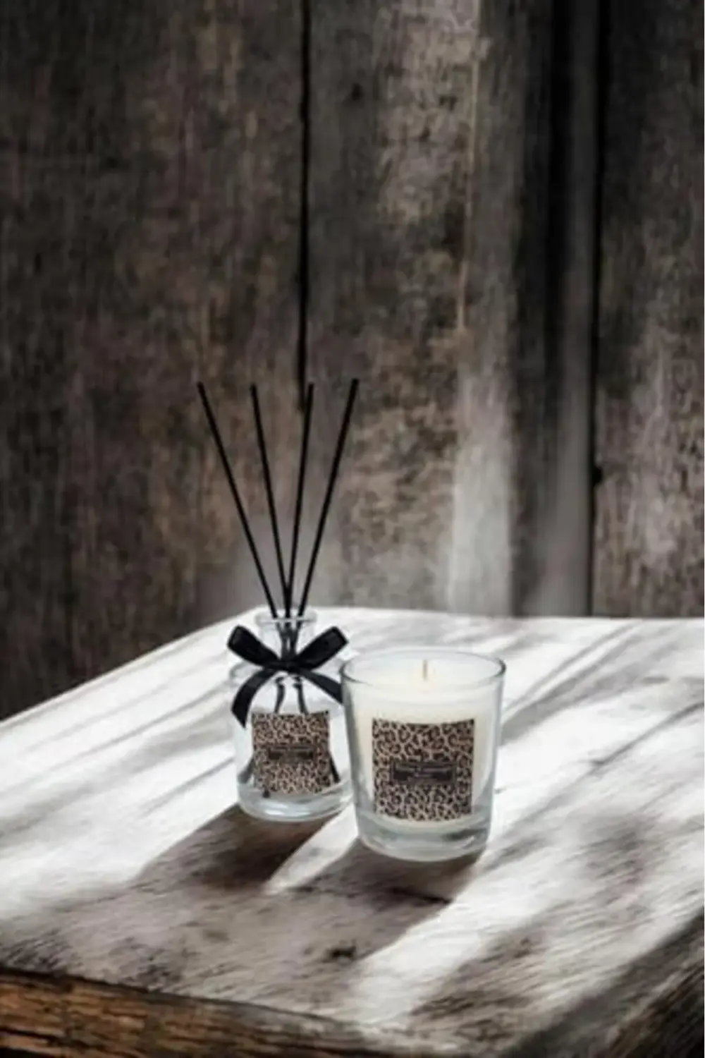 trendyvision Vanilya Kokulu Bardak Mum ve 100 ML Oda Kokusu Seti