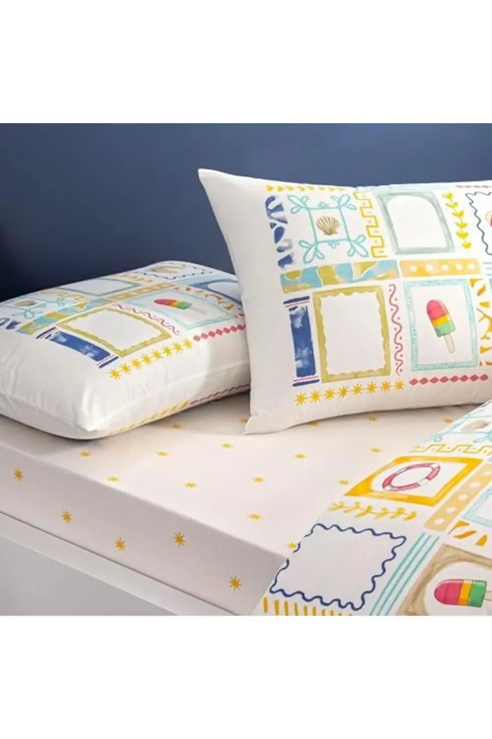 trendyvision Vario Standart Nevresim Takımı, Sarı, Çift Kişilik b