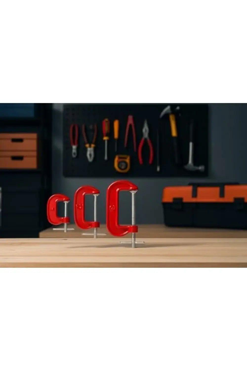 trendyvision Vidalı mengene 3'lü set 25 mm, 50 mm, 75 mm buyflick