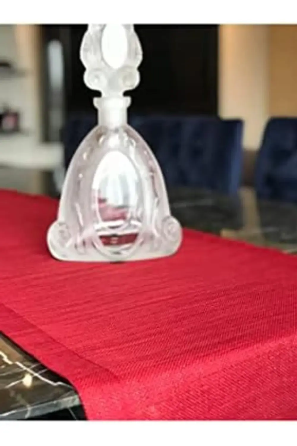 trendyvision Viemso Simli Kırmızı, 45x150cm buyflicker 395519