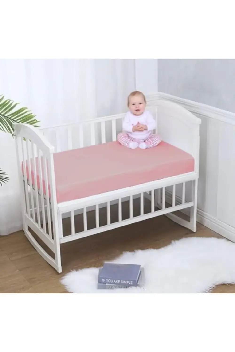 trendyvision Vionel %100 Pamuk Penye, Lastikli Full Kenar Bebek Ç