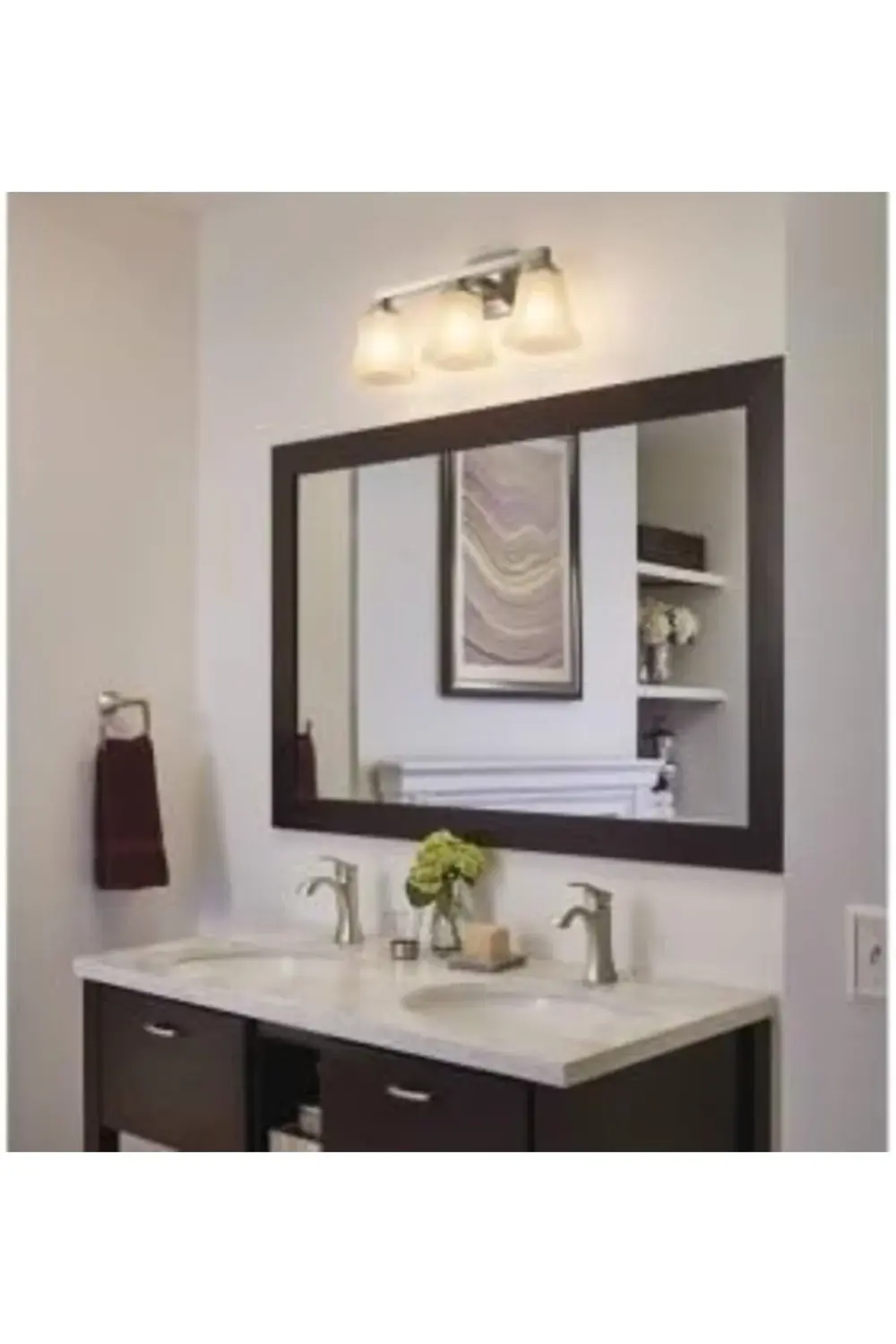 trendyvision Voss Fırçalanmış Nikel Banyo El Havlusu Yüzüğü, Duva