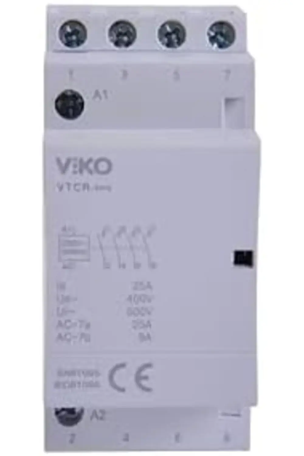 trendyvision VTCR-25/40 Sessiz Kontaktör 25A 4no buyflicker 39551