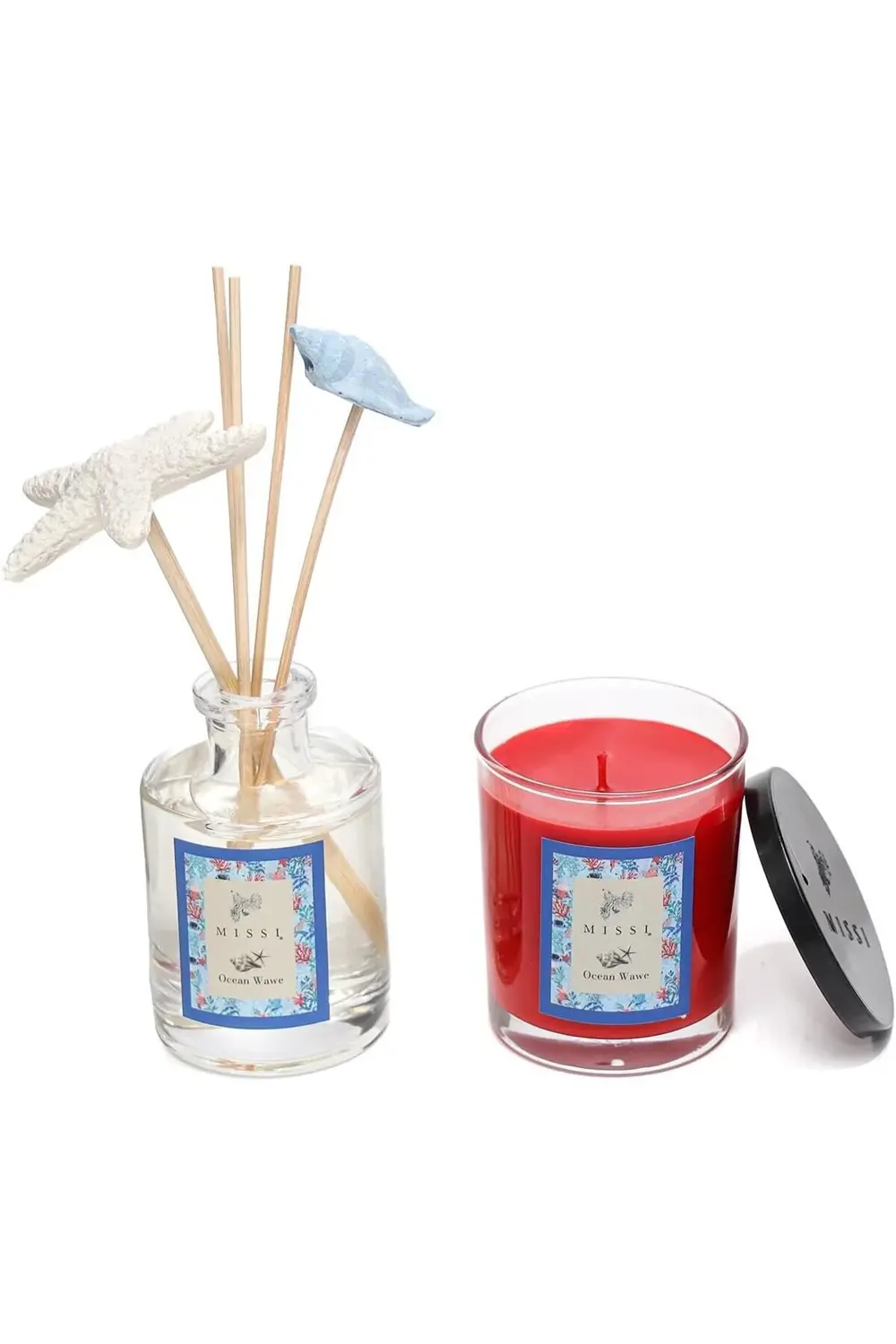 trendyvision Wawe Oda Kokusu ve Vegan Mum Hediye Seti buyflicker