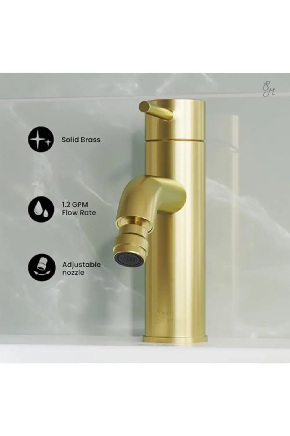 trendyvision Well Made Forever SM-DF81BG Fırçalanmış Altın Sarmaş