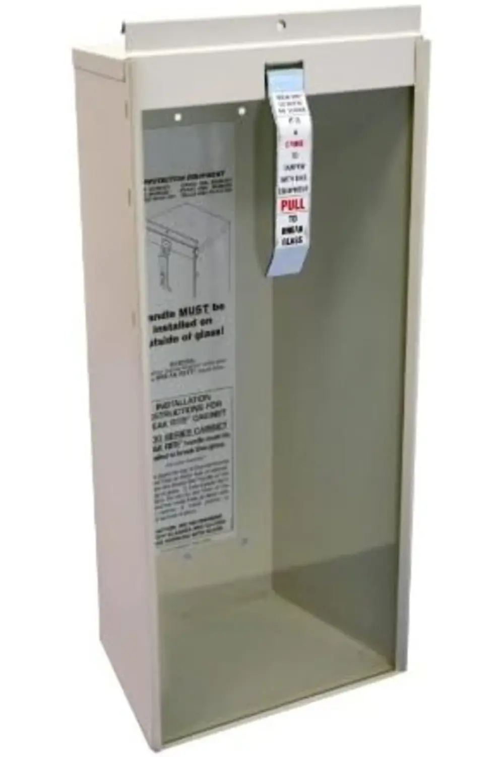 trendyvision Yangın Söndürme Dolabı 5 lb Yüzey Montajı, 5 lb Kuru