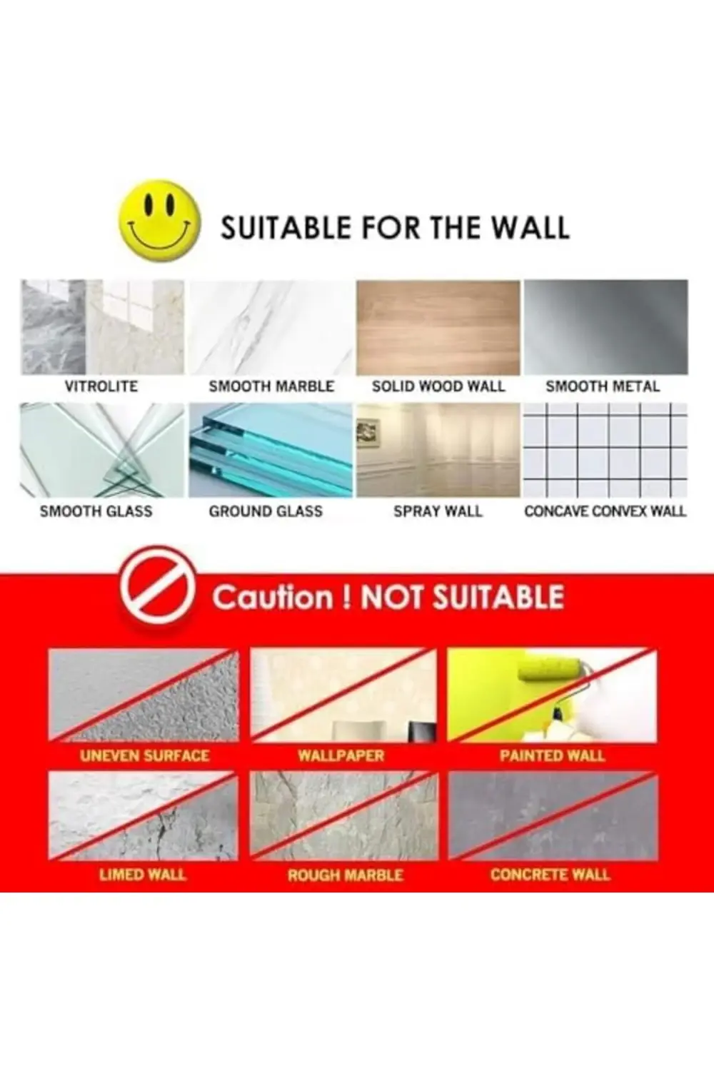 trendyvision Yapışkanlı havlu halkası, Deliksiz Montaj, Paslanmaz