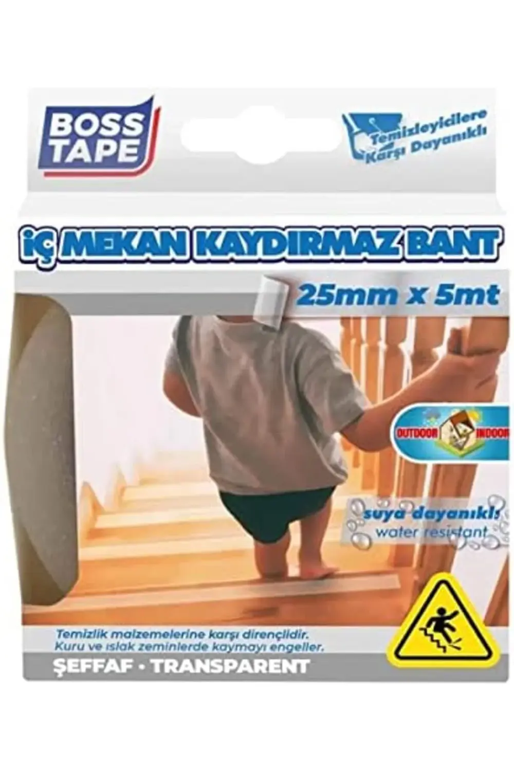trendyvision Zemin Kaydırmaz 25 mm x 5 mt Şeffaf buyflicker 39551