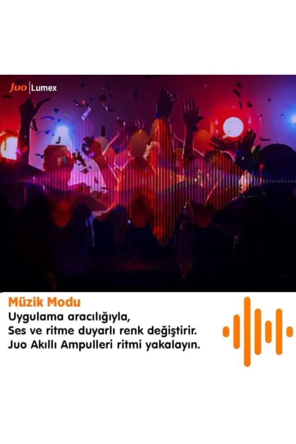 trendzap Juo Lumex Akıllı Ampul 11W Led RGB Wifi & Bluetooth tren