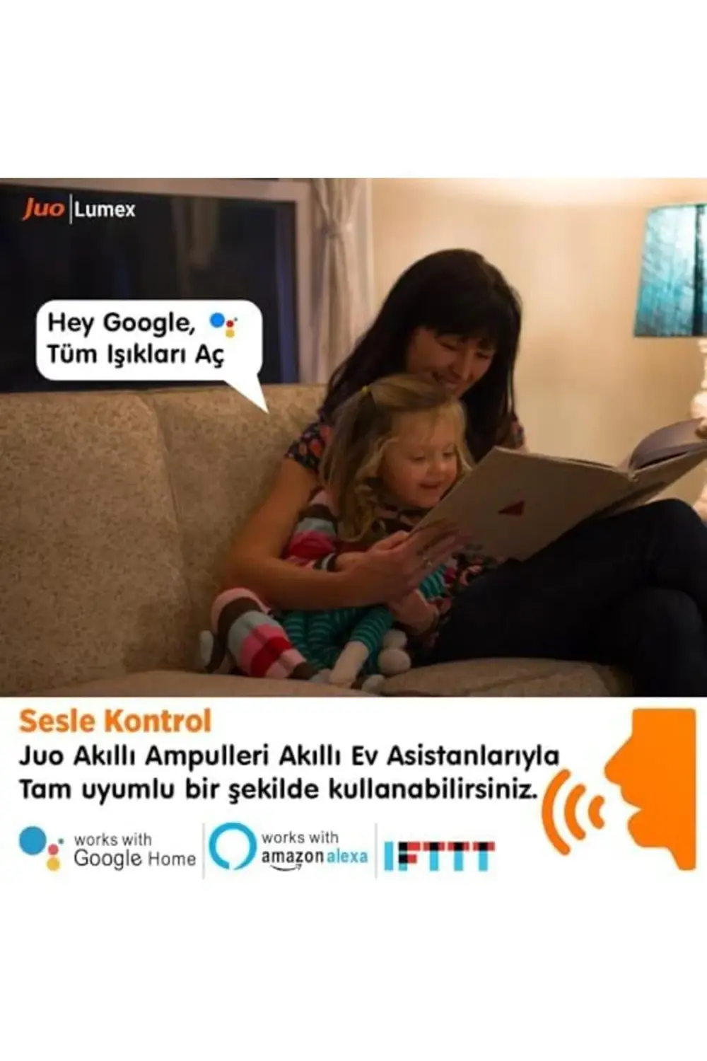 trendzap Juo Lumex Akıllı Ampul 11W Led RGB Wifi & Bluetooth tren