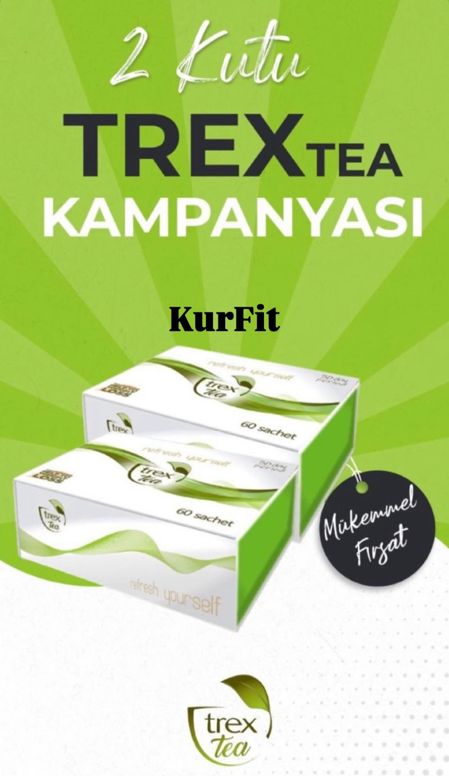 Trex Tea 2'Li Paket Avantajlı 120 Şase 60 Günlük Kullanım Bitkisel Çay Trex Tea 2'Li Paket Avantajlı 120 Şase 60 Günlük Kullanım Bitkisel Çay