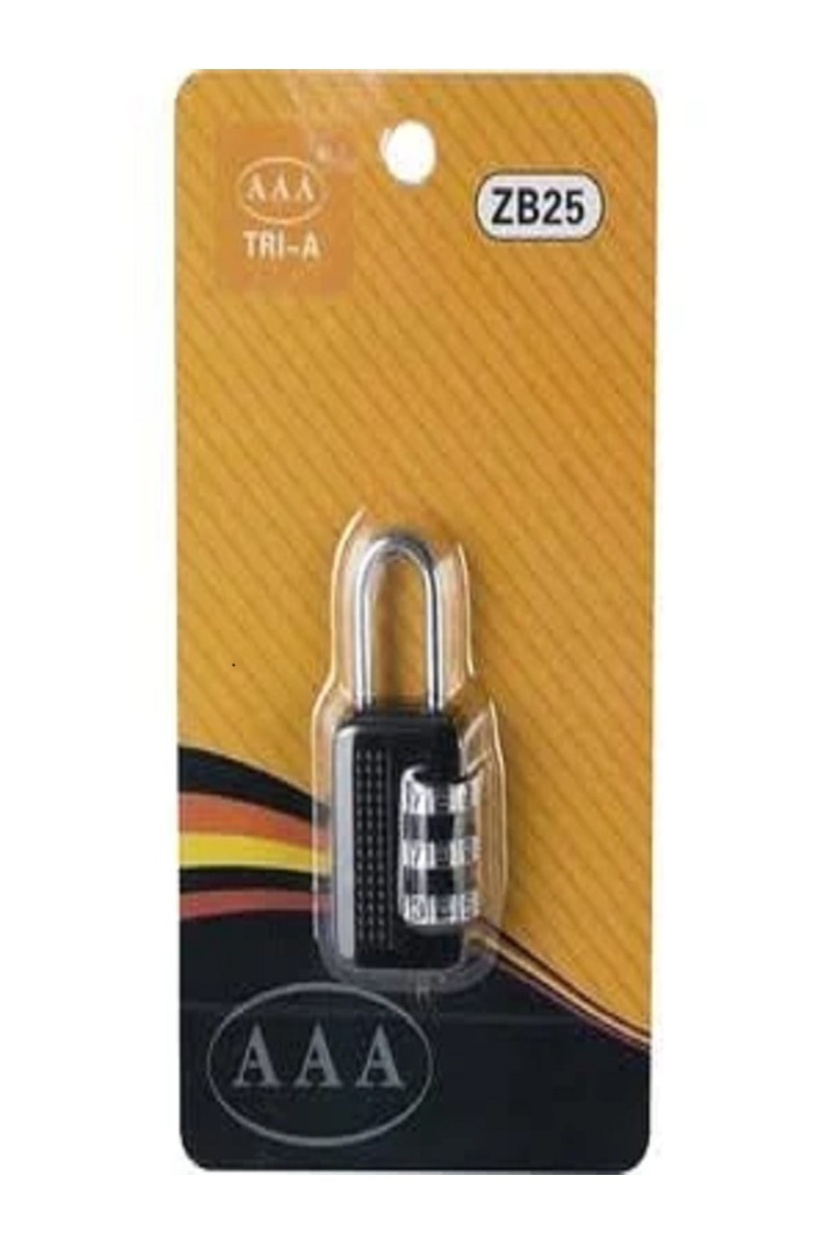 TRI-A 25 mm Şifreli Asma Kilit 2 Adet