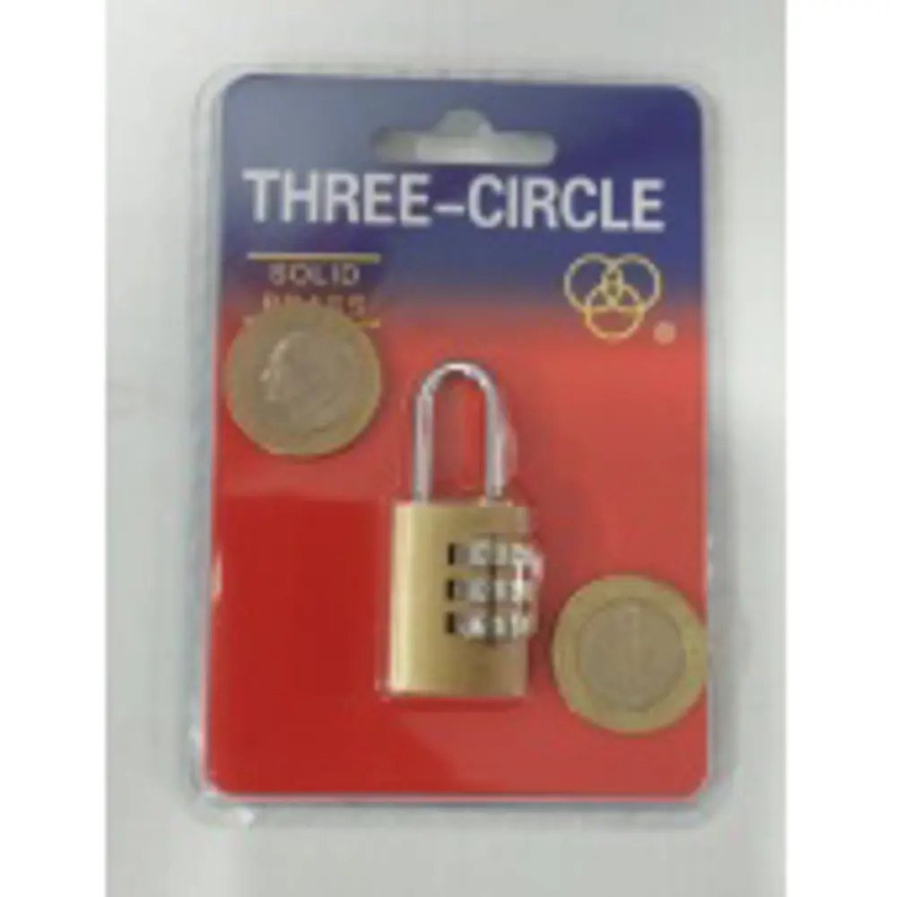 Trı Cırcle 20 Mm Şifreli Pirinç Asma Kilit 5 Adet Trı Cırcle 20 Mm Şifreli Pirinç Asma Kilit 5 Adet