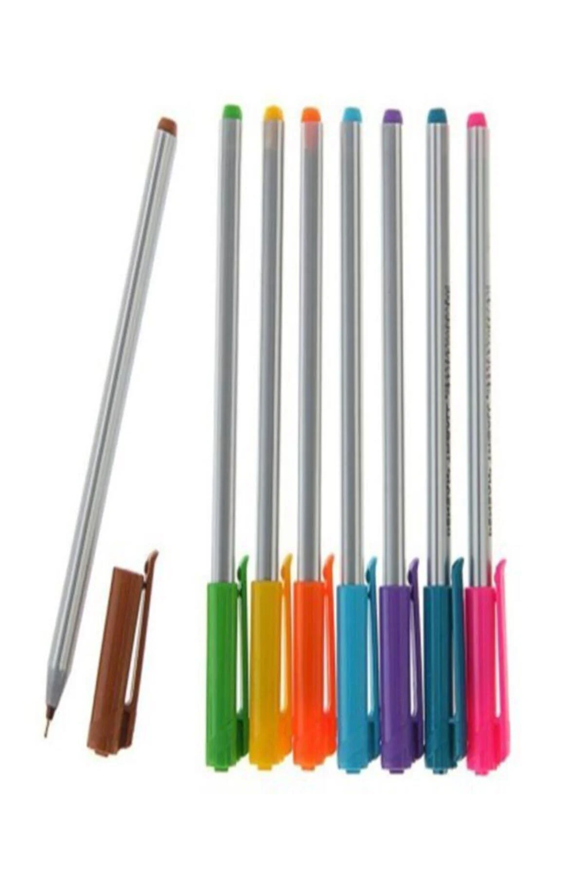 Triball Tükenmez 1mm 8 Li Renkli Set