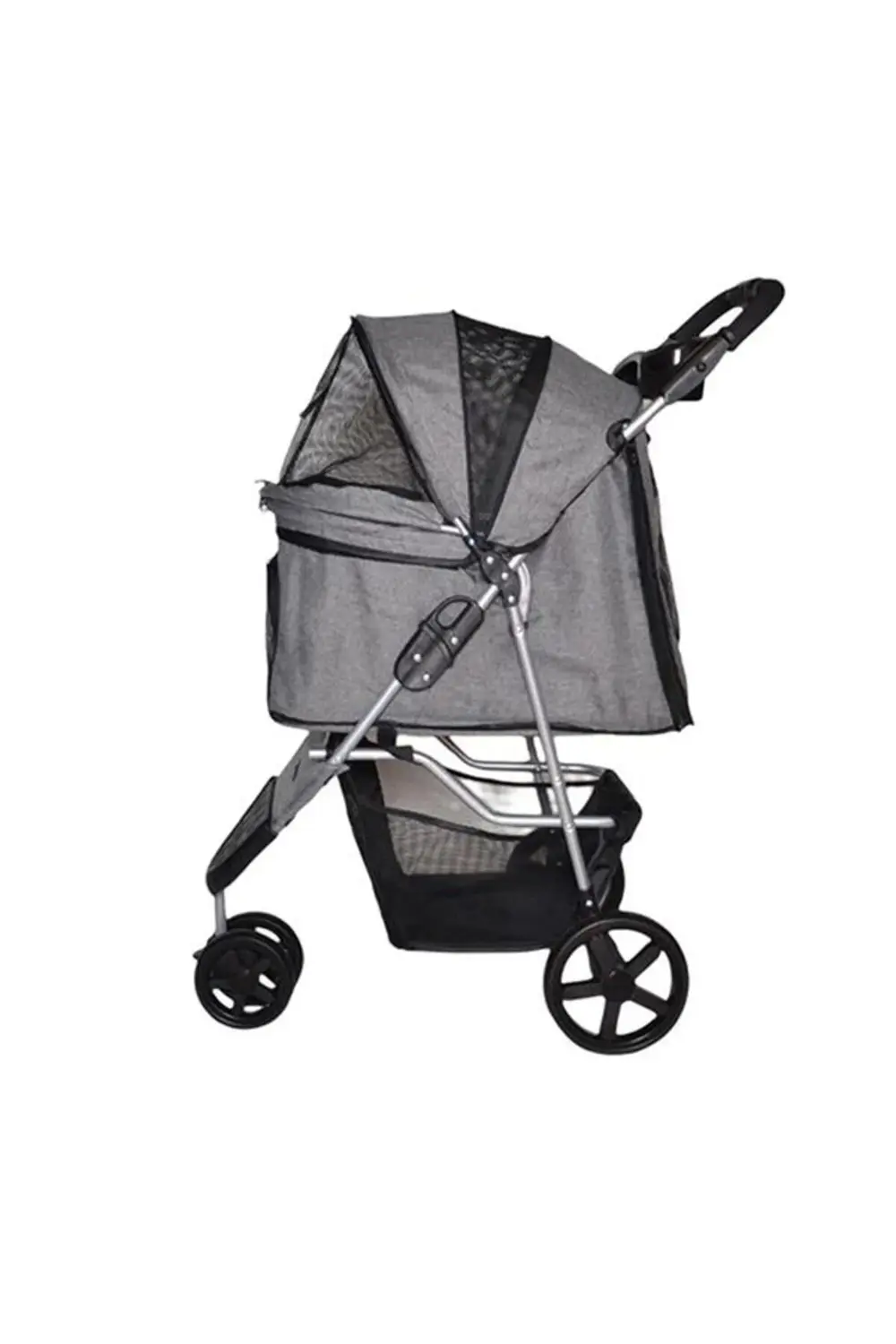 Triboro Kedi Köpek Puseti Gri 45x80x90cm