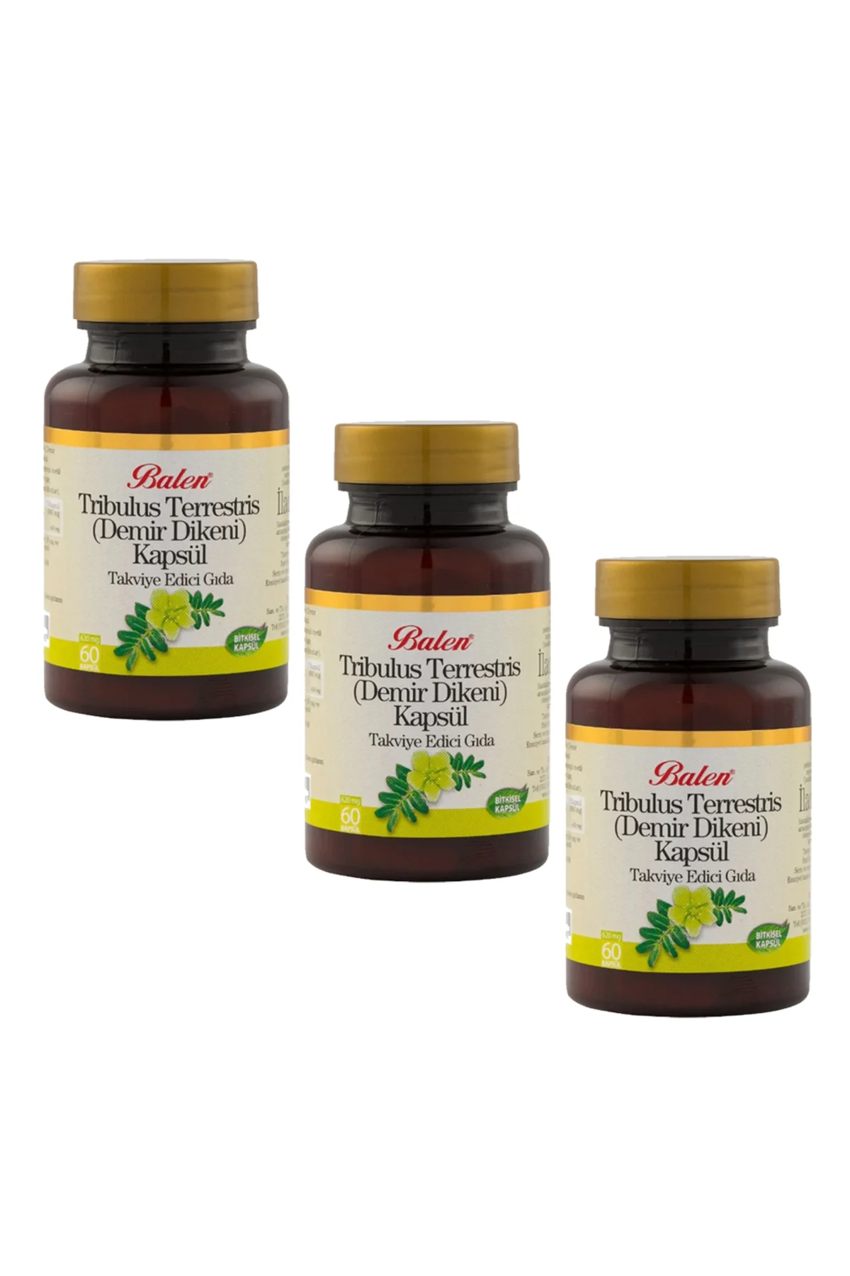 Tribulus Terrestris 60 Kapsül 3 Adet Fiyatı, Yorumları ve Özellikleri