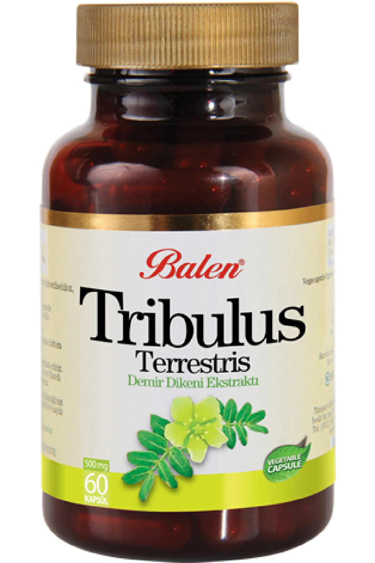 Tribulus Terrestris-demir Dikeni Ekstraktı 60 Adet Kapsül 620 Mg