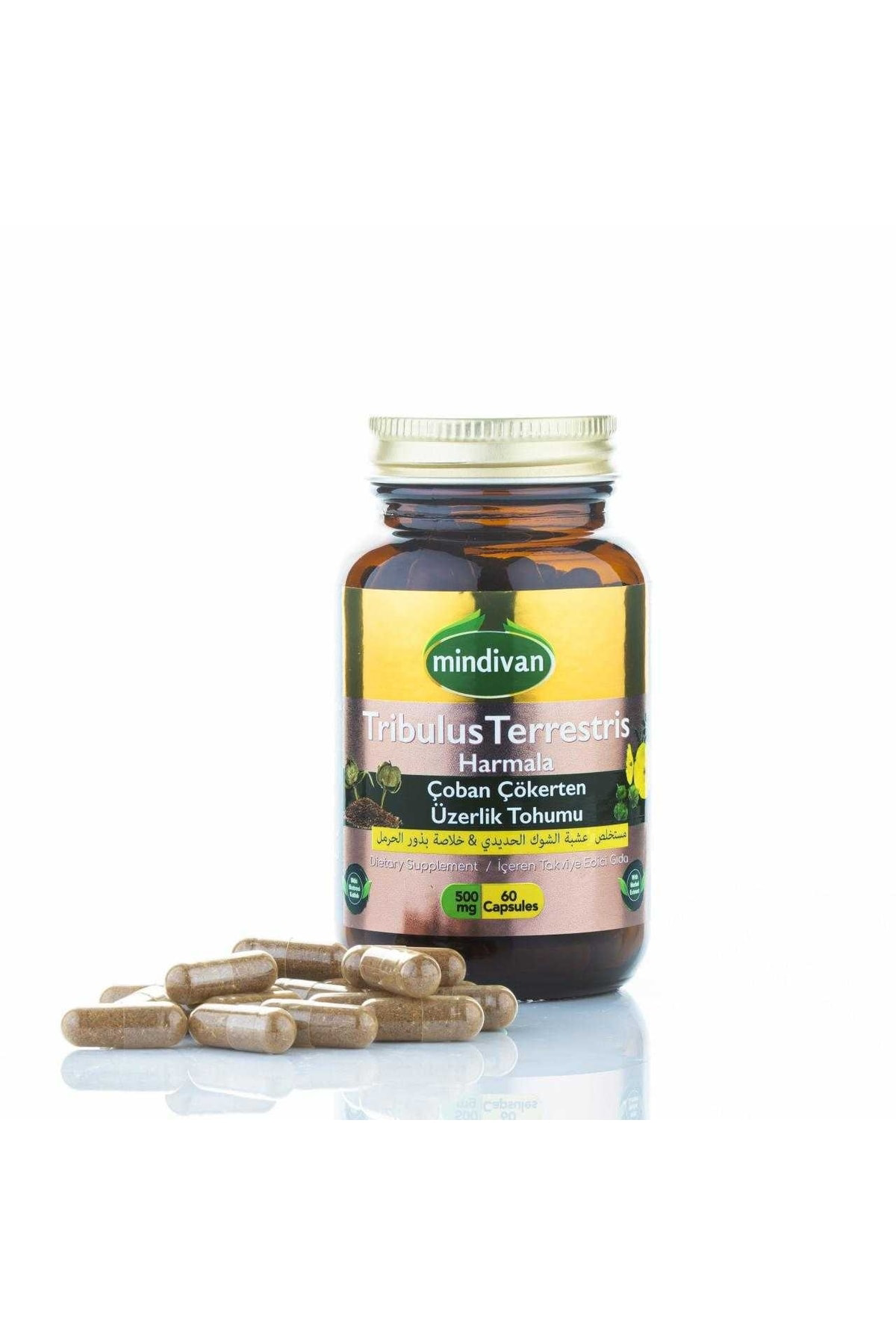 Tribulus Terrestris Demirdikeni & Üzerlik Tohumu Ekstresi 60 Kaps