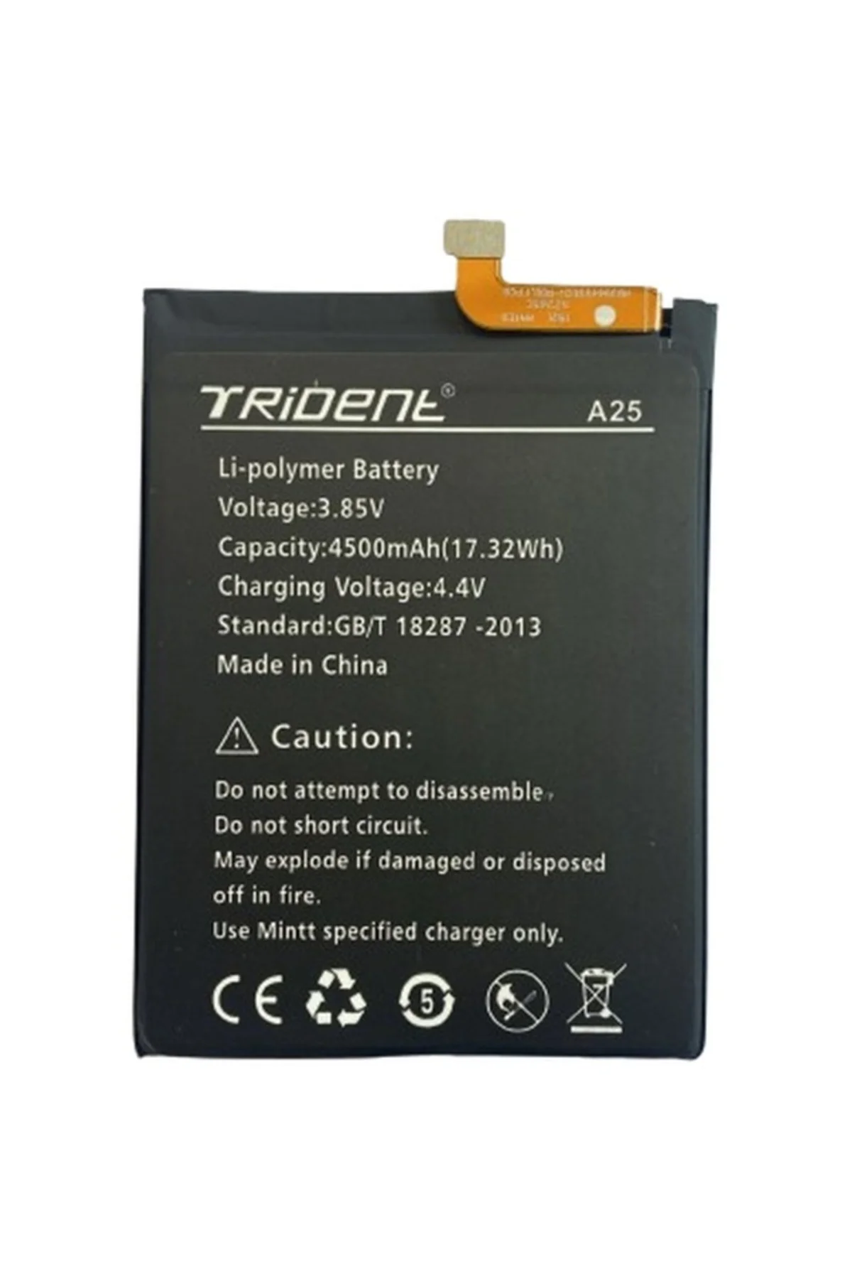 Trident A25 Pil Batarya 4500 Mah