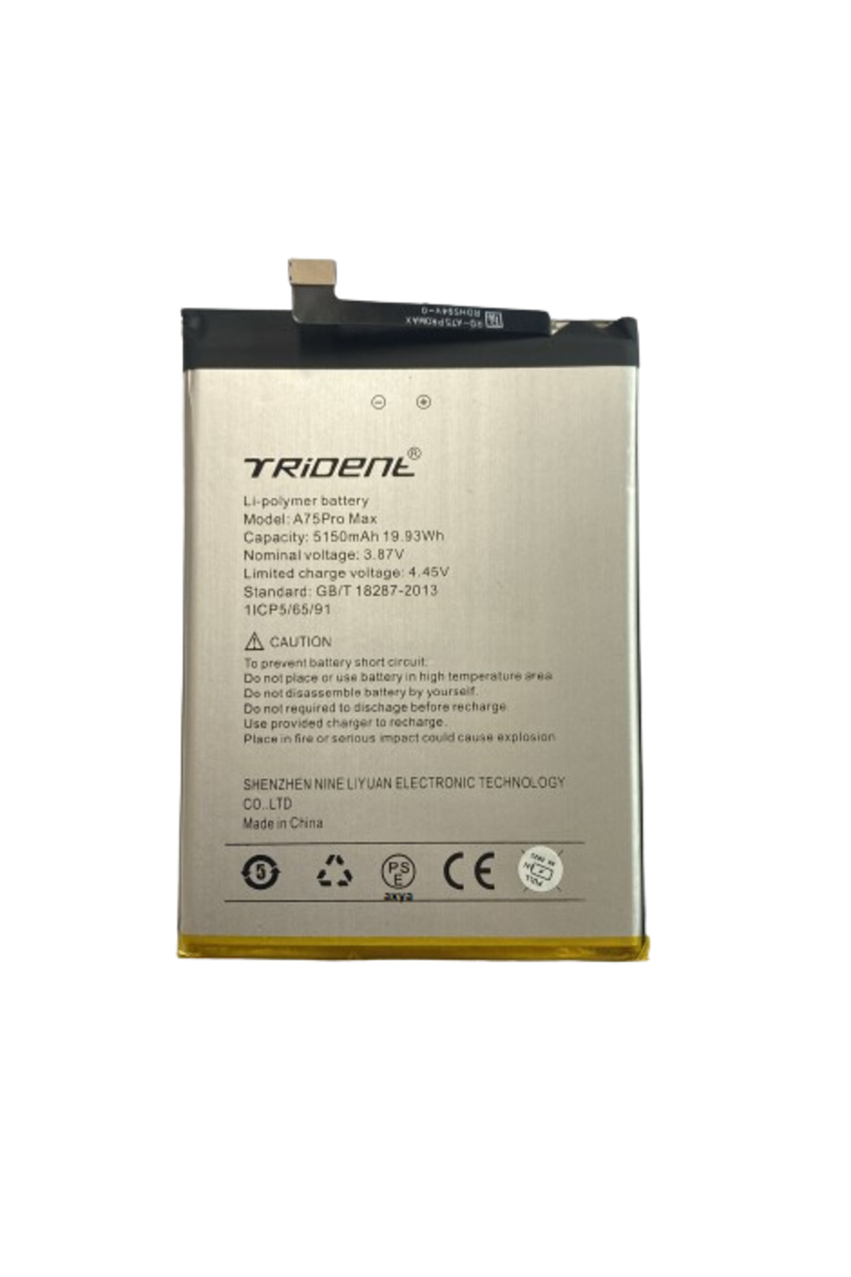 Axya Trident A75 Pr0 Max Pil Batarya 5150 Mah