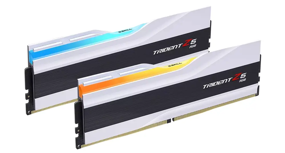 Trident Z5 RGB Beyaz DDR5-6000Mhz CL32 64GB (2x32GB) DUAL (36-36-