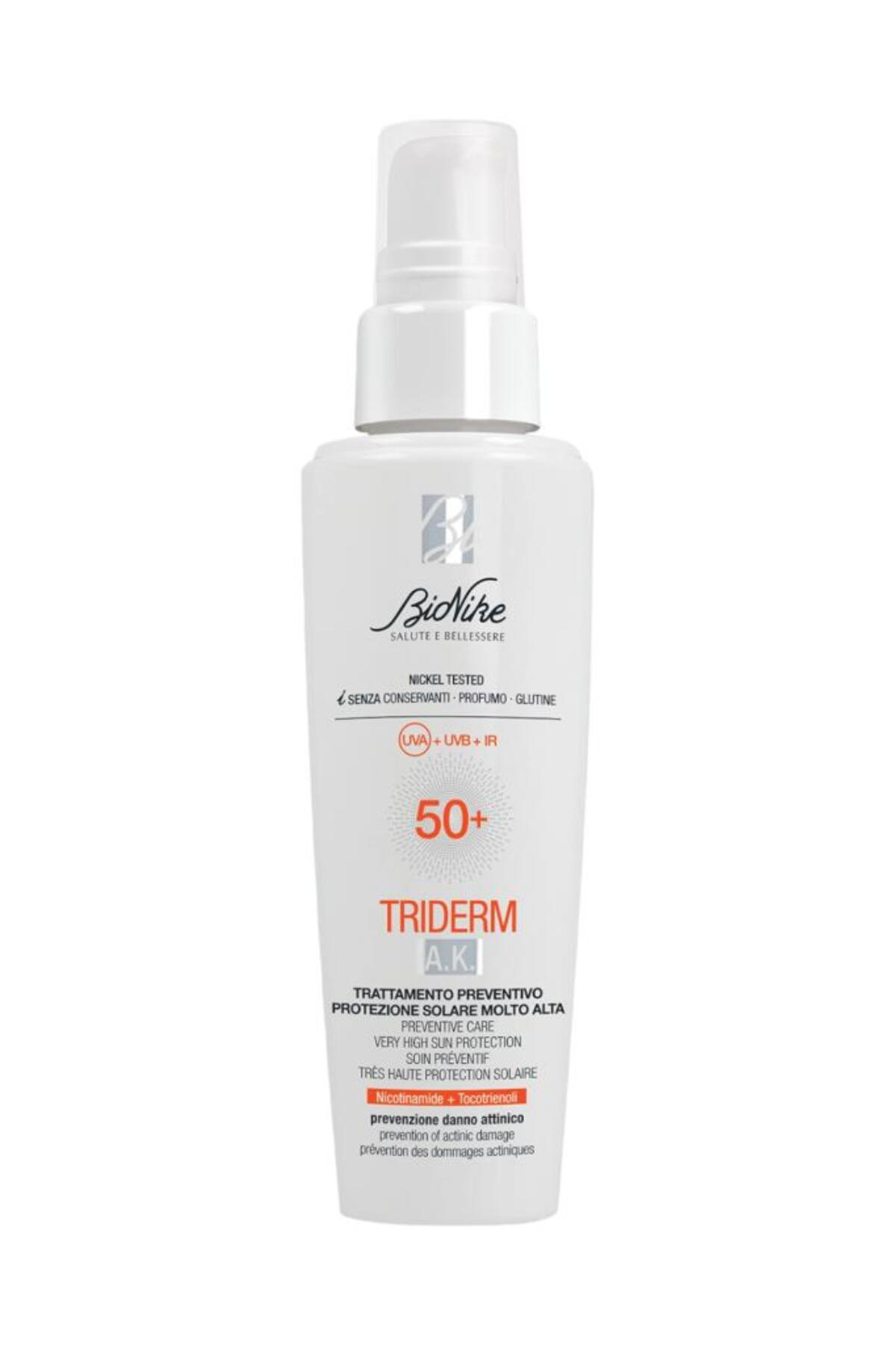 Bionike Triderm A.K. Spf50+ 50 Ml