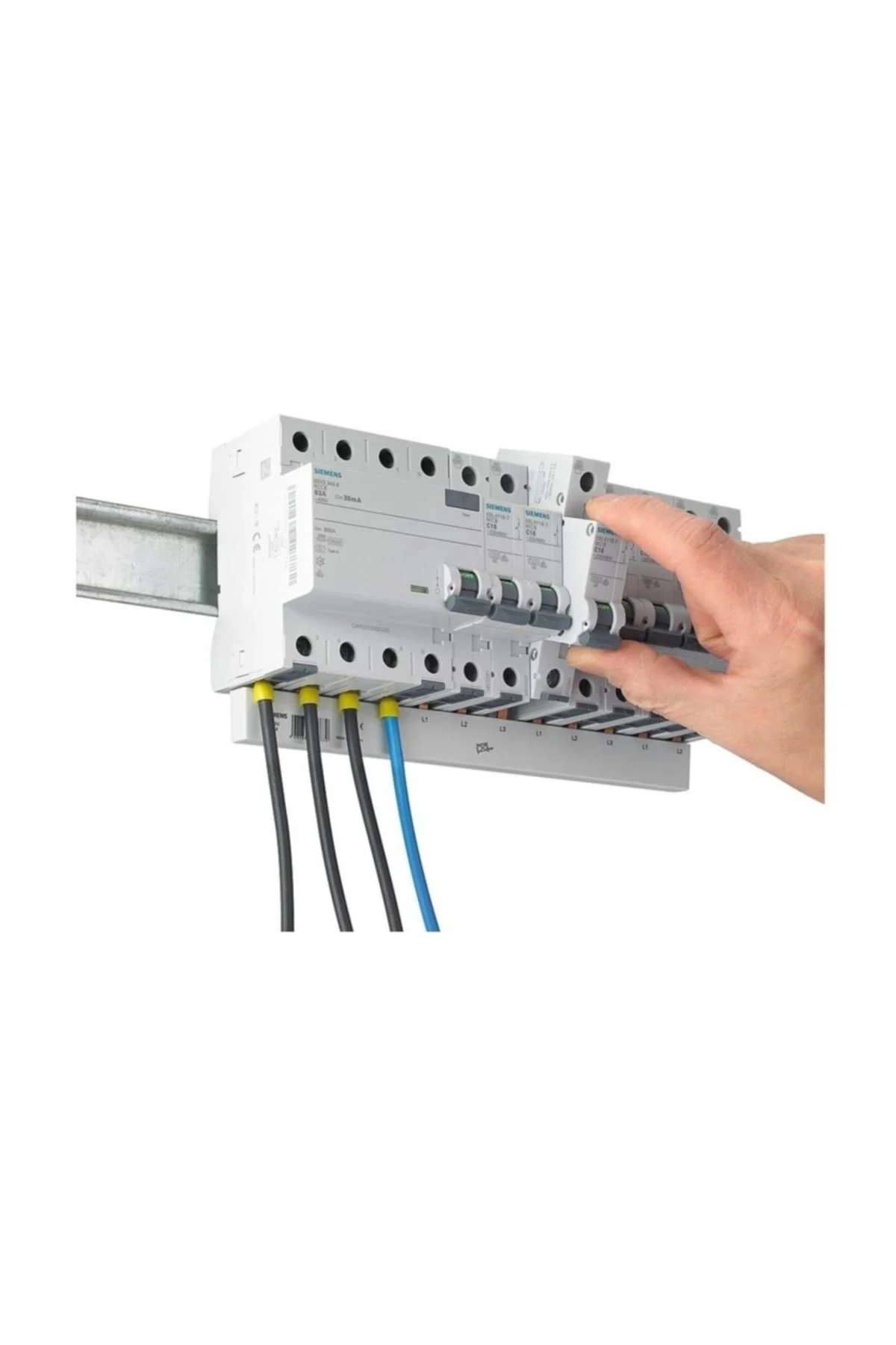 Trifaze 40A 30 mA Kar (5SV4344-0 5SV5344-6) - Görsel 4