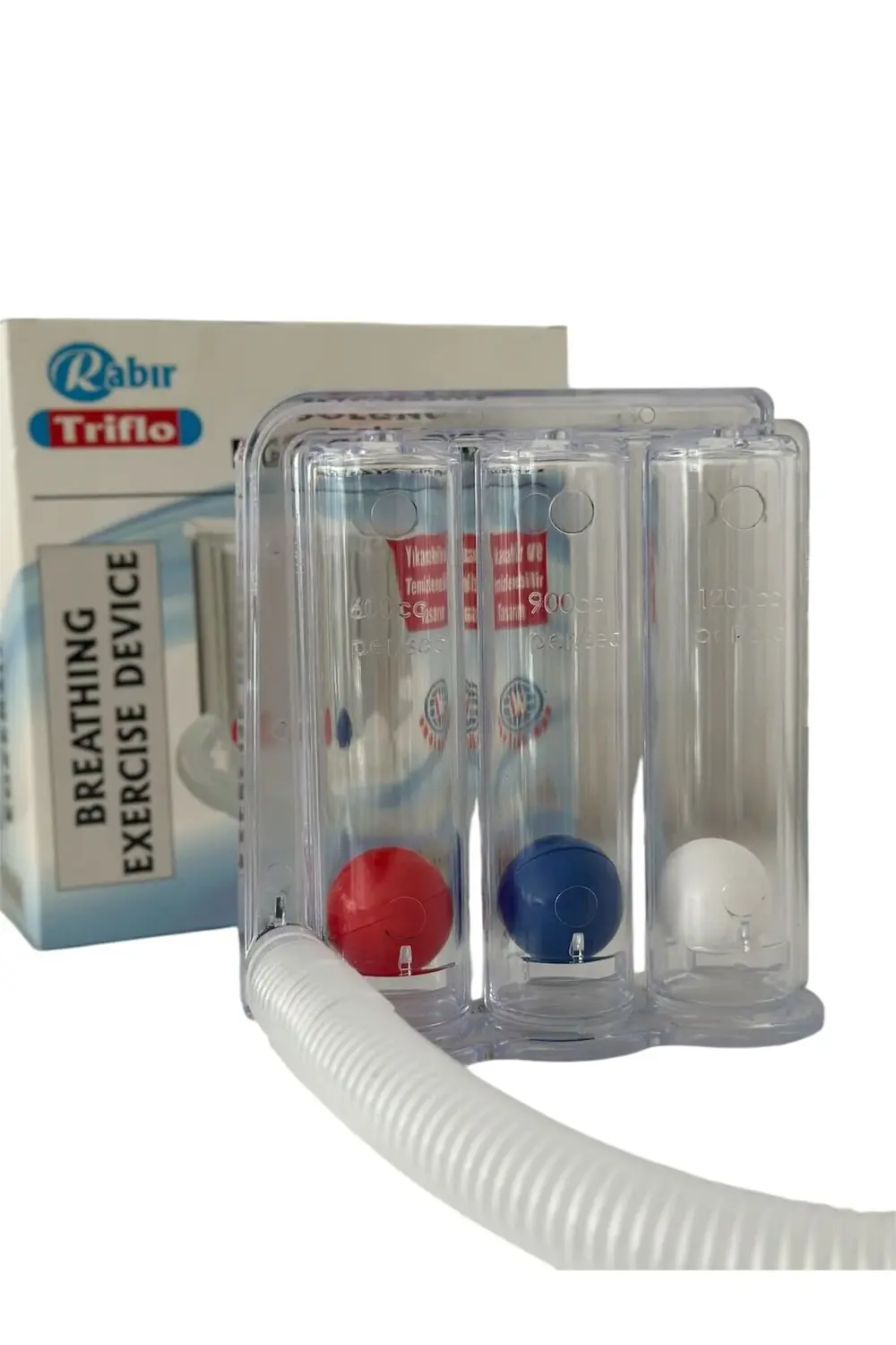 Triflo – Solunum Egzersiz Cihazı – 3 Toplu Triflo – Nefes Egzersi